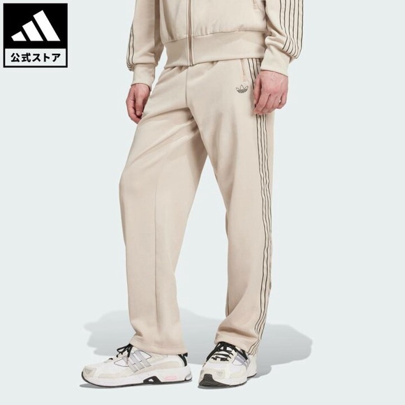 Adidas Originals [M] Men’s Firebird Outlined Track Pants Magic Beige IW5828 - Picture 2 of 7